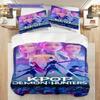 KPop Demon Hunter Mystical Beats Three-piece set(1 * duvet cover + 2 * pillowcase, without core)Bedding set Duvet cover and pillowcase