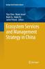 Книга Ecosystem Services and Management Strategy In China