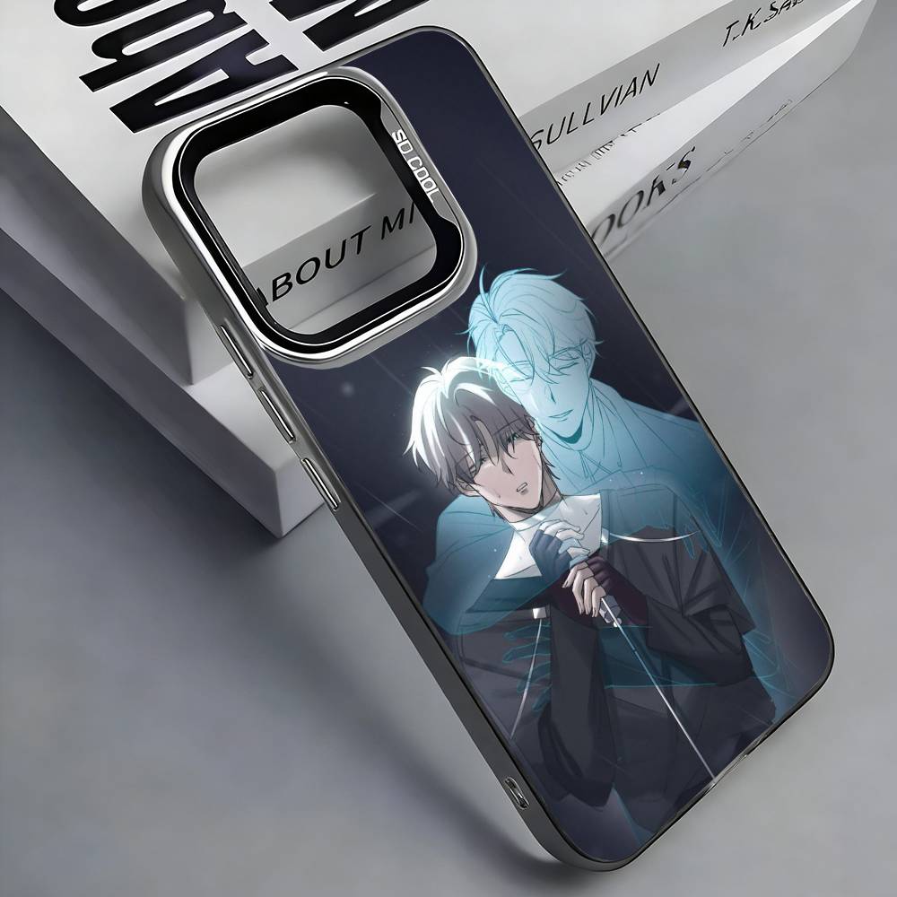 Чехол для телефона I-Ivan T-Till A-Alien Stage для iPhone 17, 16, 15, 14, 13, 12, 11 Plus, Pro Max, Цветной серебристый чехол Funda