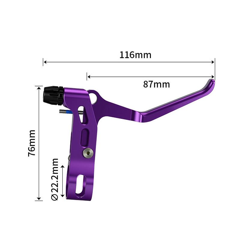ONEGOO Ultralight Aluminum Alloy Bicycle Brake Lever MTB Mountain Road Folding Bike Brake Lever Strength Hand Brake Lever