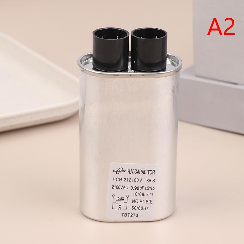 Aluminum Shell Explosion-proof 0.85uF-1.08uF Microwave Oven High Voltage Capacitor DIY Microwave Oven Capacitor Parts