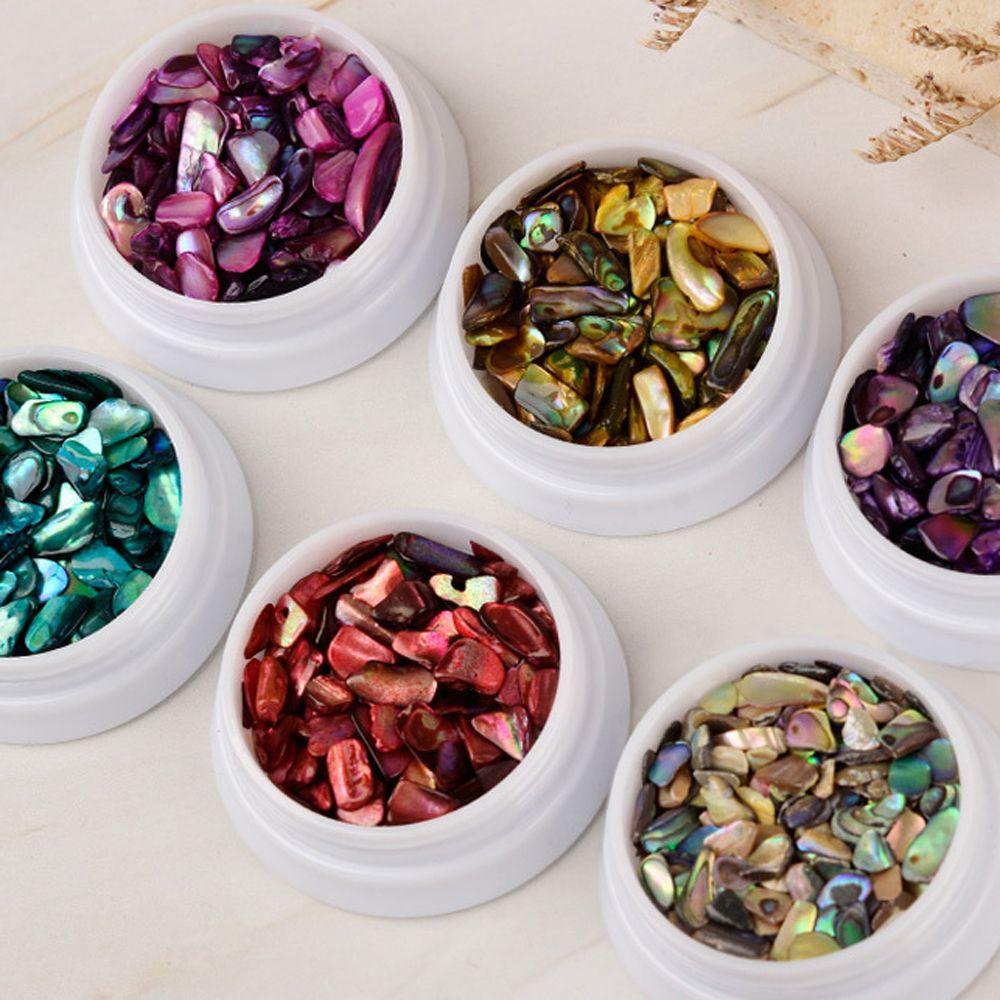Nail Art Abalone Slices DIY Nail Art Decorations Shell Fragments Ornament Nail Art Shell Slices