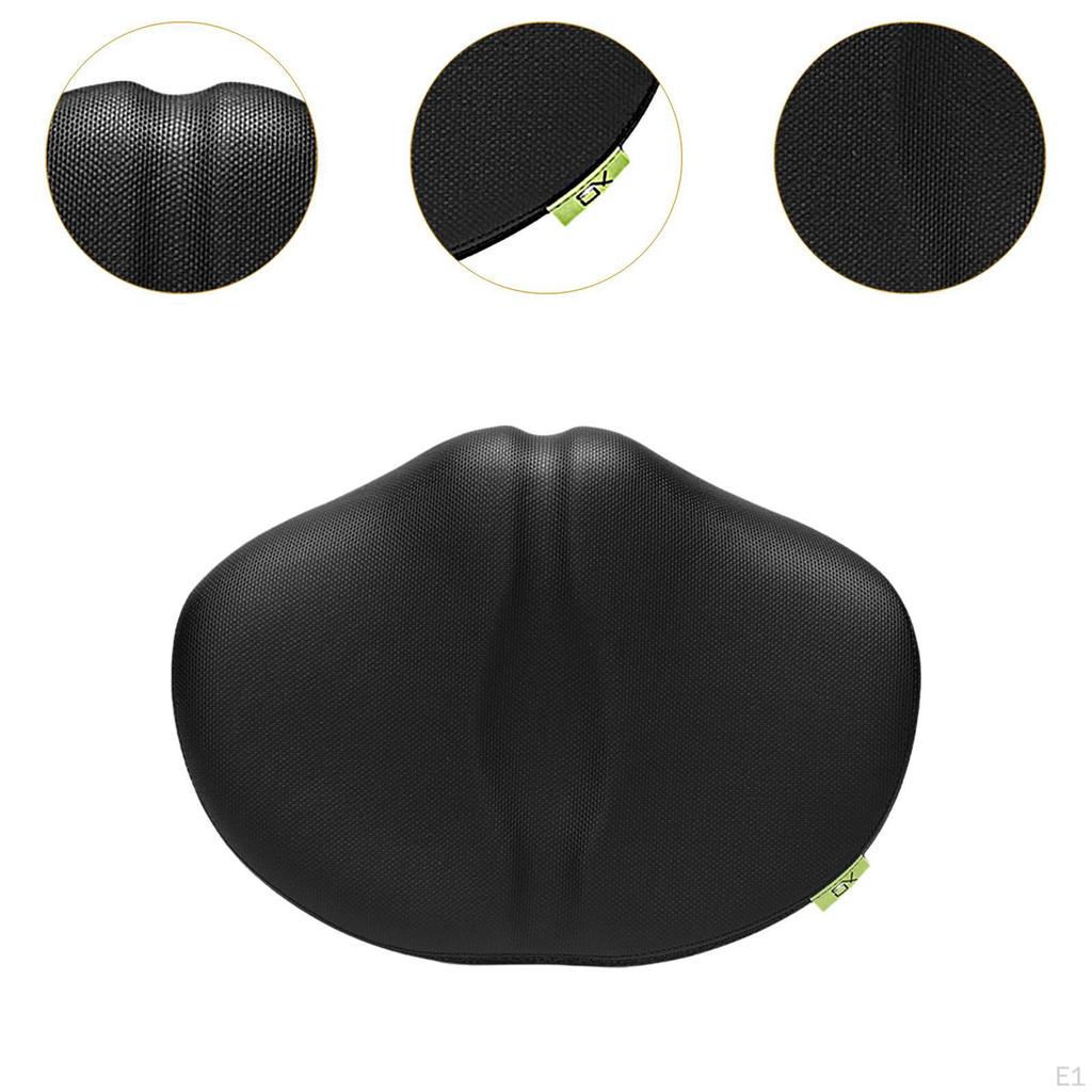 Bike Seat Cushion Saddle PU Replacement Wide Universal Men Women Cycling Pad