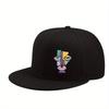 Абстрактное лицо Арт Бейсболка Унисекс Плоский козырек Snapback Шляпа Уличный стиль Повседневная Регулируемый головной убор