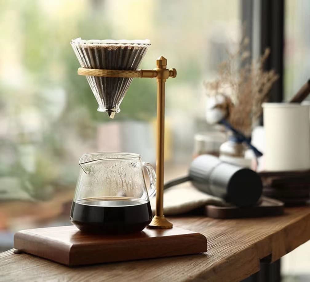 Кофейное оборудование WOOD SHOW, подставка для кофейных капель, кофейный сервиз (только стоять)