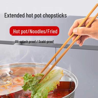 Длинные деревянные палочки для еды Алишань