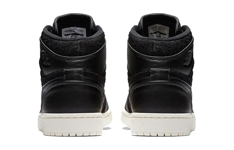 Jordan 1 Женская обувь Retro High Black Sail AH7389-001