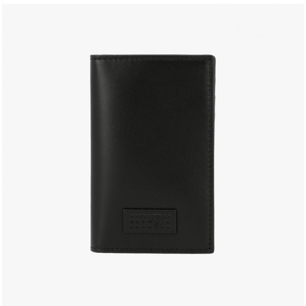 Maison Margiela Mm6 Card Wallet Numbering Logo Patch P8622 T8013