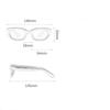 Cat Eye Myopia Sunglasses With Degree Women Men Anti-Glare Shortsighted Prescription Glasses Diopter 0 -0.5 -0.75 To -6.0