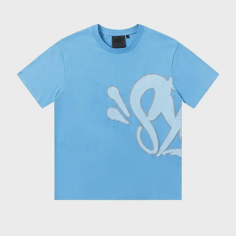 Летний хлопковый спортивный костюм Syna World: Свободная футболка с круглым вырезом и повседневные шорты