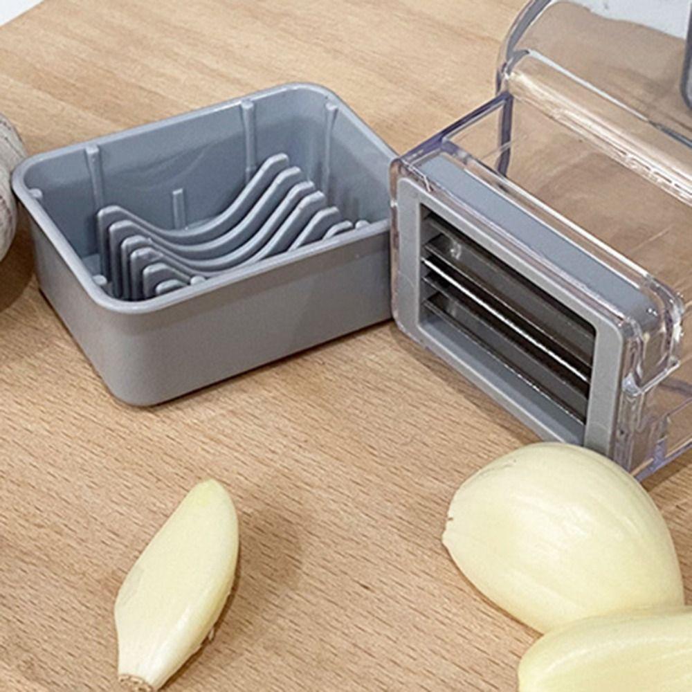 Plastic Manual Garlic Press Slicer Effortless Garlic Smasher Garlic Cloves