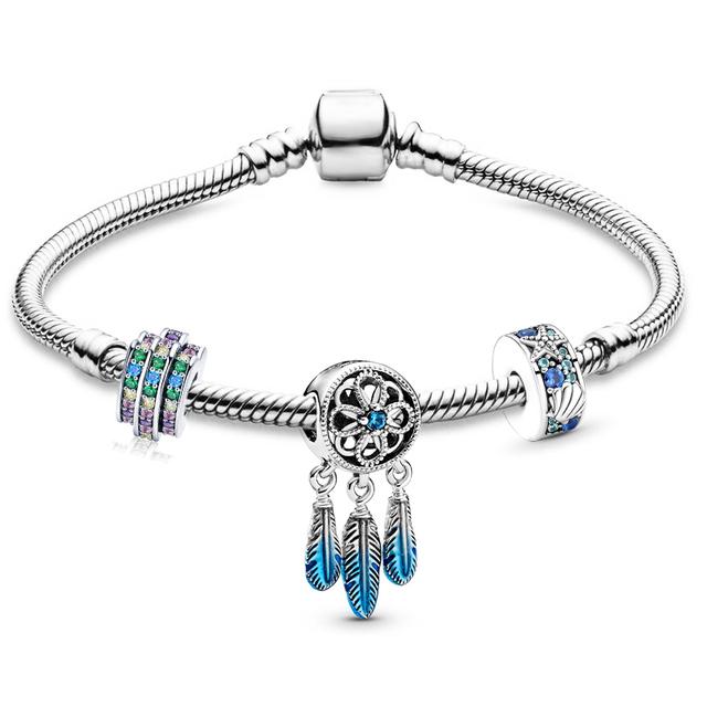 41 стиль, высокое качество, кристаллы и эмаль, эмаль, подвеска из бисера, цепочка в виде змеи, подвески, браслеты для женщин, ювелирные изделия