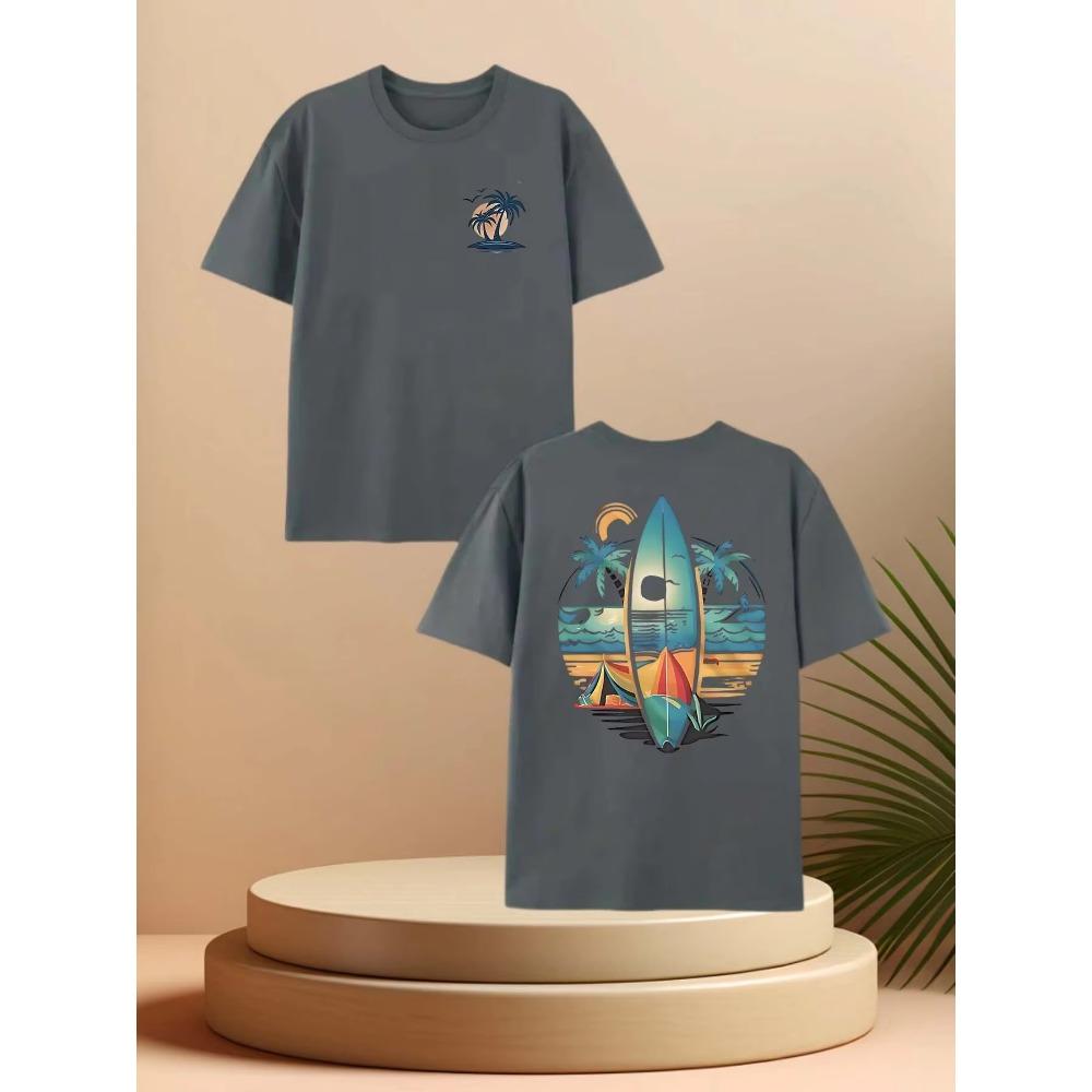 Мужская летняя модная повседневная футболка с коротким рукавом, из 100% хлопка, свободного кроя, однотонная, различных цветов на выбор, спортивная, с круглым вырезом