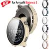 Чехол-бампер из ПК+Закаленного стекла для Huami Amazfit Balance 2, противоударный/защита от царапин, жесткий чехол-бампер для смарт-часов Amazfit Balance 2
