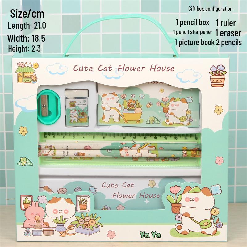 Детский подарочный набор канцелярских принадлежностей: Подарок на день рождения и Рождество для мальчиков и девочек