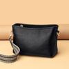 Genuine Leather Women's Crossbody Bag  Monochromatic Shoulder Bag  Luxury Bag
