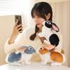 Cute Rabbit Plush Toys Simulation Wild Rabbit Dolls Stuffed Soft Cartoon Animal Pillow Nice Home Decoration Gift