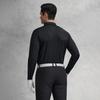 Fila Модная простая классическая спортивная повседневная тренировочная рубашка поло с длинным рукавом для гольфа, мужские топы A11M615227FBK