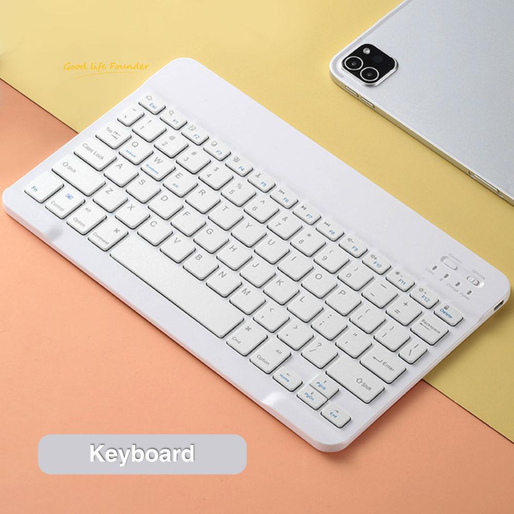 Беспроводная Bluetooth-клавиатура и мышь, русский, французский, португальский, испанский, корейский язык для Android iOS, Windows Phone, планшета, iPad