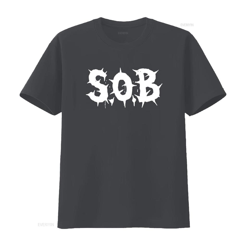 Винтажная футболка 90-х SOB Редкая панк-группа Napalm Death Стиль Crust Grindcore винтажная Стиранная Мягкая Растягивающаяся уличная мода