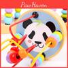 Wooden Education Early Bead Stringing Toy Intelligence Emotional Intelligence