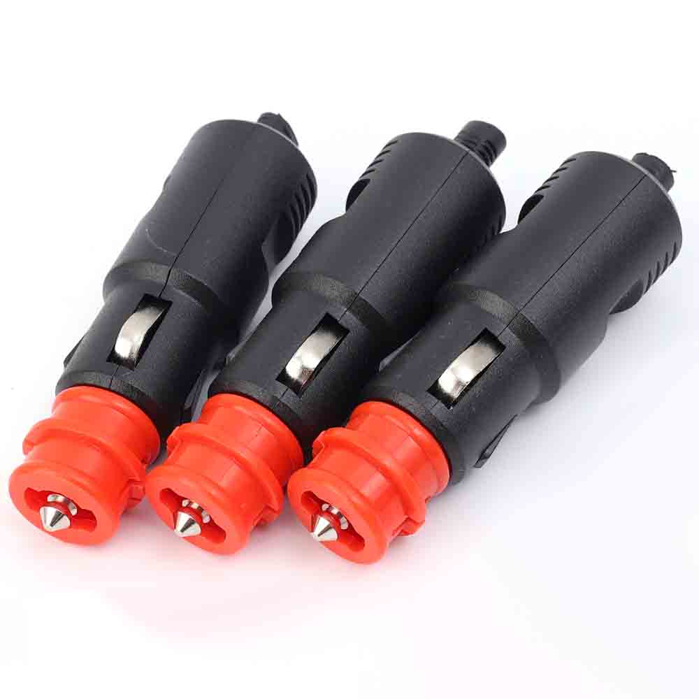 Автомобильные аксессуары - Адаптер для автомобильного прикуривателя Универсальная вилка питания 12-24 В Аксессуары для прикуривателя Подключение Адаптер для прикуривателя Штекер