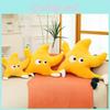 Star Plush Pillow With Running Posture Design For Kids Bed Headboard Decor