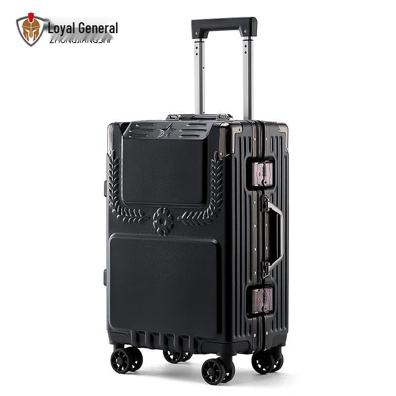 Multi-functional Aluminum Frame Spinner Suitcase
