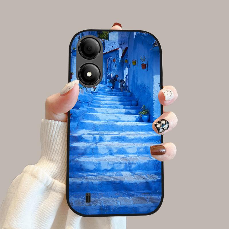 Soft Case For ZTE Blade A33s A34 A35 Silicone TPU Phone Cover For ZTE Blade A54 Cartoon Popular Phone Protective Fundas Bags