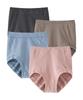 Nissen Regular Extra Fully Covering the Cotton Blend Grayish Size 6L Shorts, Deep, Belly, Stretch, 4-Pack, Color,