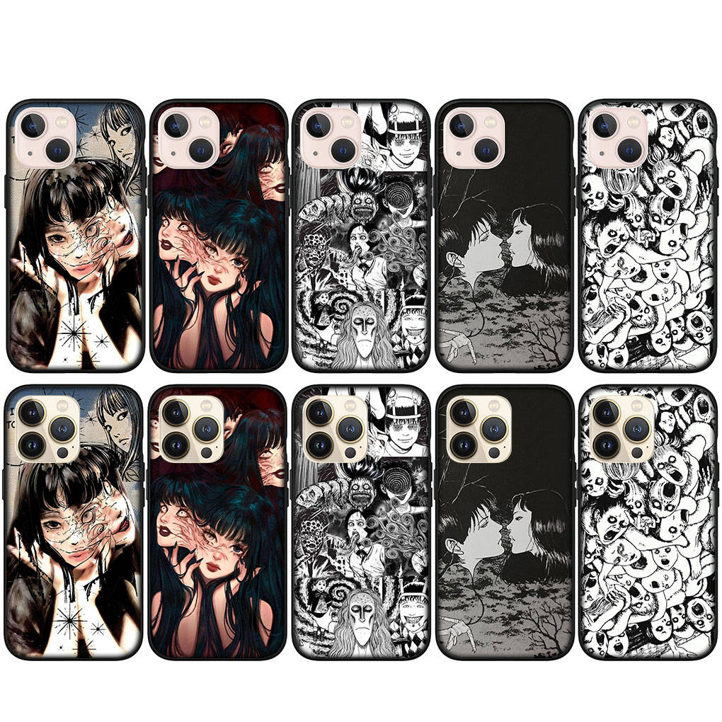 Чехол для телефона с аниме-коллекцией Tomie Junji Ito для iPhone 15 14 Xiaomi Redmi Note 13 12 11 Pro Max X 8 7 9 XR Samsung Galaxy A15 S24 S23 Huawei OPPO A38