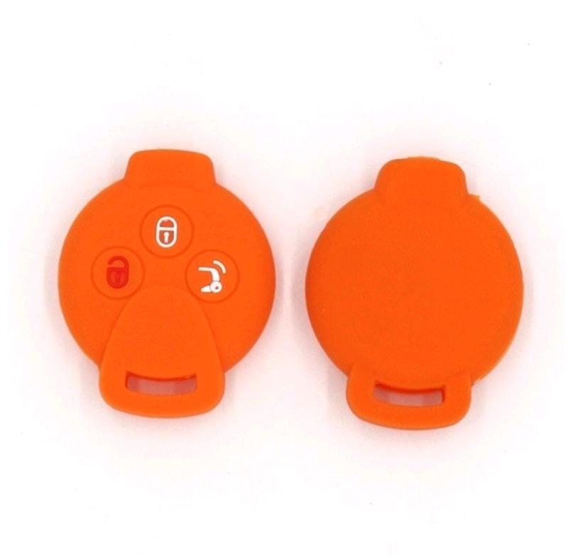 Силиконовый чехол для сменного чехла для складного ключа-пульта дистанционного управления Mercedes-Benz Smart.