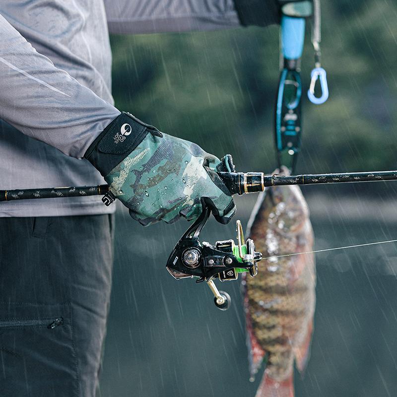 GOLOVEJOY DB68 Fishing Gloves for Winter, Slippery Water, Warm, Anti-stab, Suitable for Men who Catch Fish with Hooks or Lures.