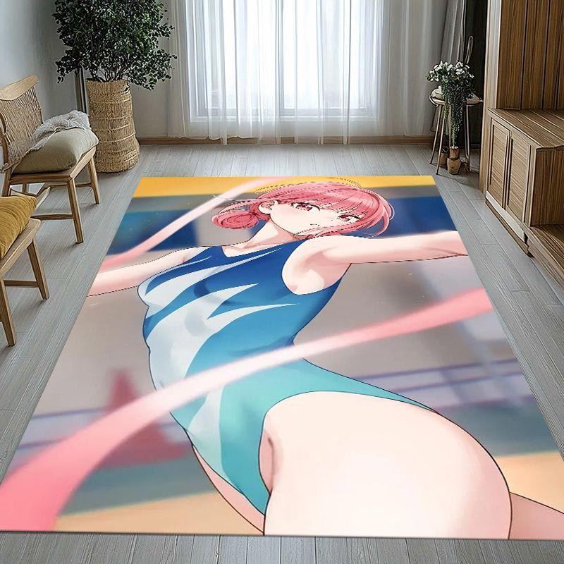 Аниме Синяя Коробка Ao No Hako Love Hina Мультфильм Гостиная Нескользящий Ковер для Пола Мягкий Ковер для Спальни Детского Дивана, Домашний Декор Придверный Коврик