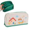 Can Stand Cartoon Pen Bag INS Multi-layer Stationery Bag Lovely Pencil Storage Bag  Back To School
