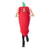 Unisex Boys Girls Funny Chili Pepper Costume for Christmas Halloween Party Comedy Costume Stag Night Fancy Dress