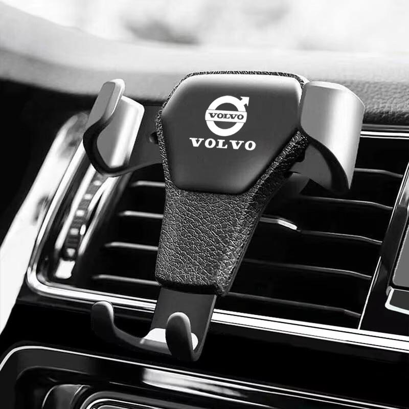 Gravity Car Mount GPS Mobile Phone Holder Vent Clip Installation For Volvo ES90 EC40 EX40 EM90 XC90 V90 V60 XC60 V40 S80 S60 S90