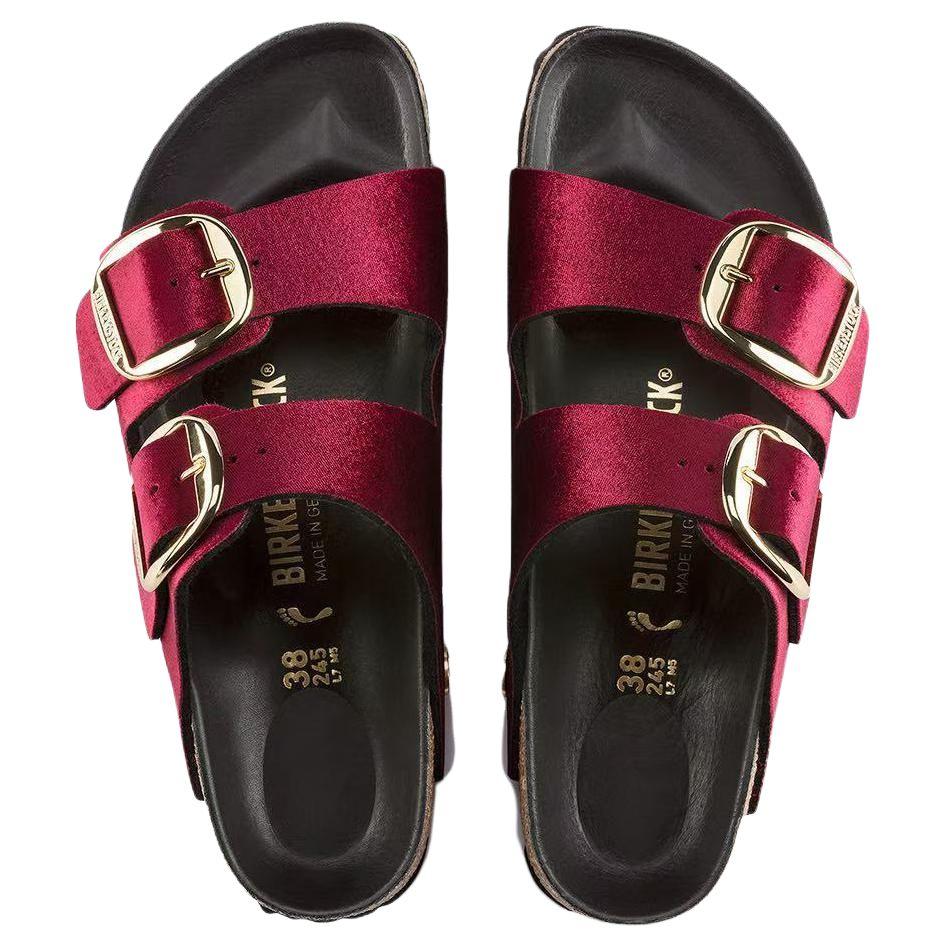 Birkenstock Сандалии на бархатной шлейке Женские 1020152
