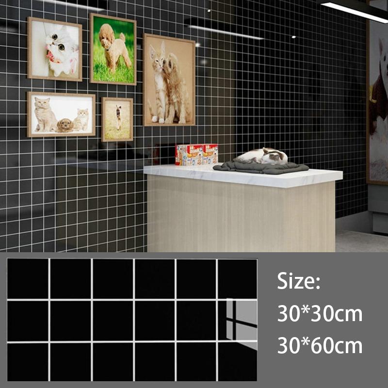Алюминиевая пластиковая доска, настенная паста, 3D самоклеящиеся обои, имитация керамической плитки, наклейка на стену