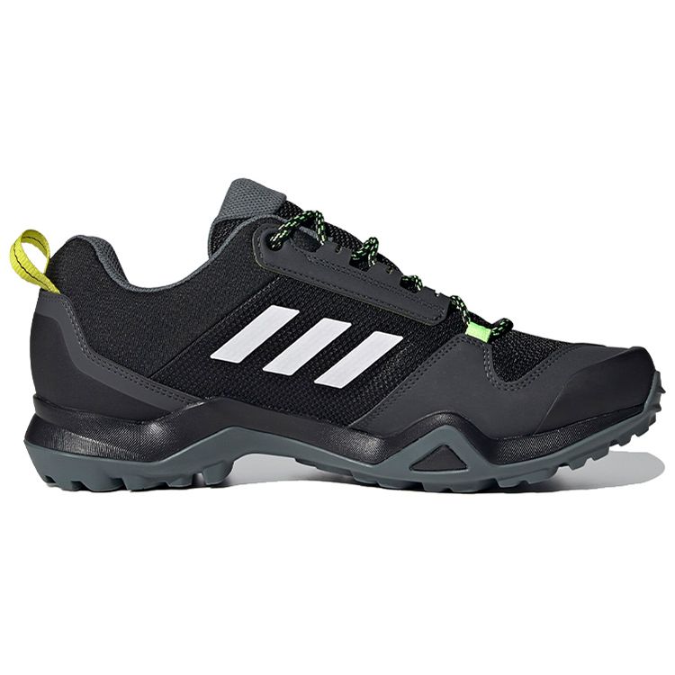 Adidas Terrex AX3 Black Acid Yellow Мужские кроссовки Core-Black Cloud-White FX4575