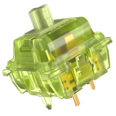 GATERON Luciola Линейные Luciola Механические RGB-подсветка Переключателей, Переключатели, Эффект, Смазанные, 5-контактные (Ящик 35)