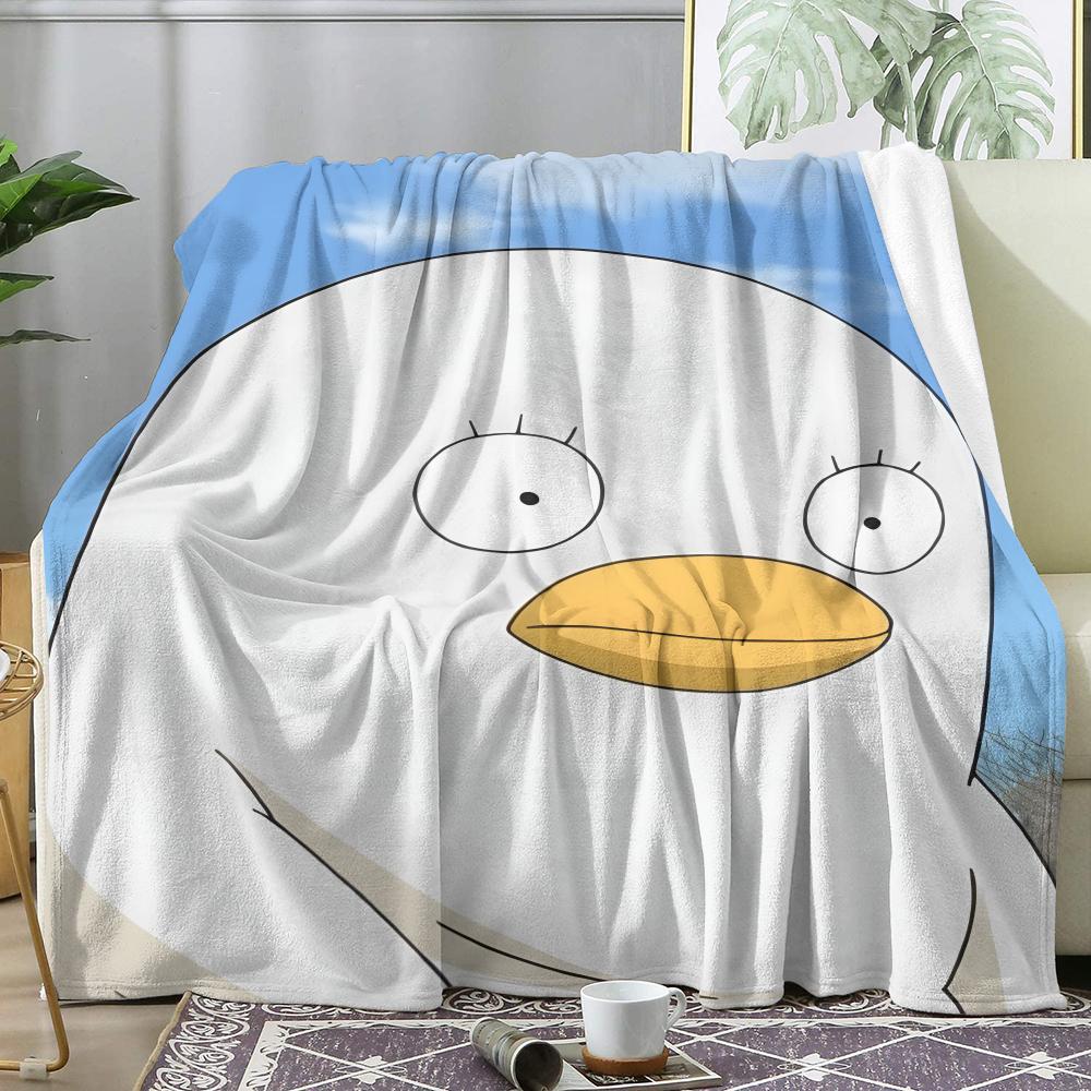 G-Gintama Elizabeth Throw Soft Flannel Throw Summer AC Blanket Lightweight Cool Nap Blanket for Sofa Bed Couch Travel