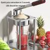 Профессиональная Высокоэффективная Ручная Машина для Выжимания Сока Конструкция из Нержавеющей Стали Быстрое Приготовление Здорового Напитка