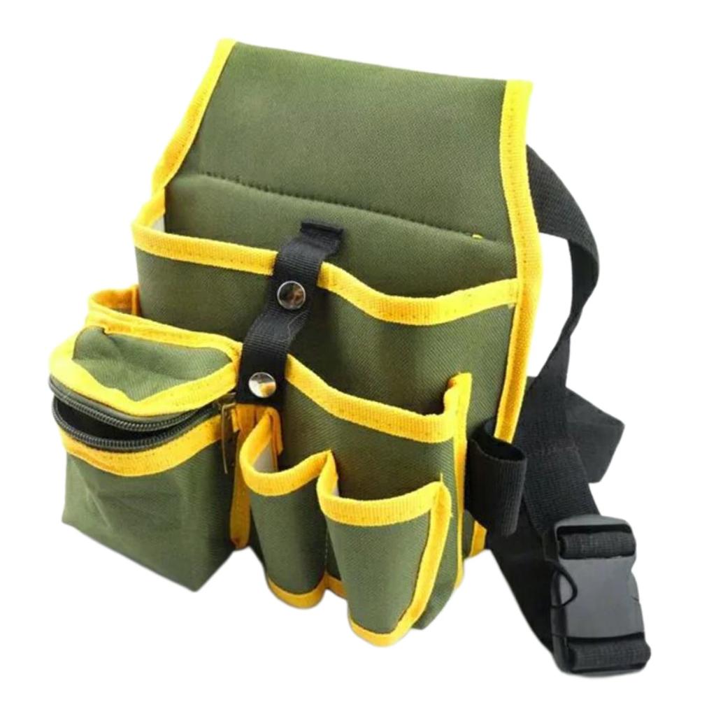 Сумка для инструментов из ткани Оксфорд, регулируемая профессиональная сумка для хранения инструментов, органайзер для инструментов плотника, садовода, отвертки