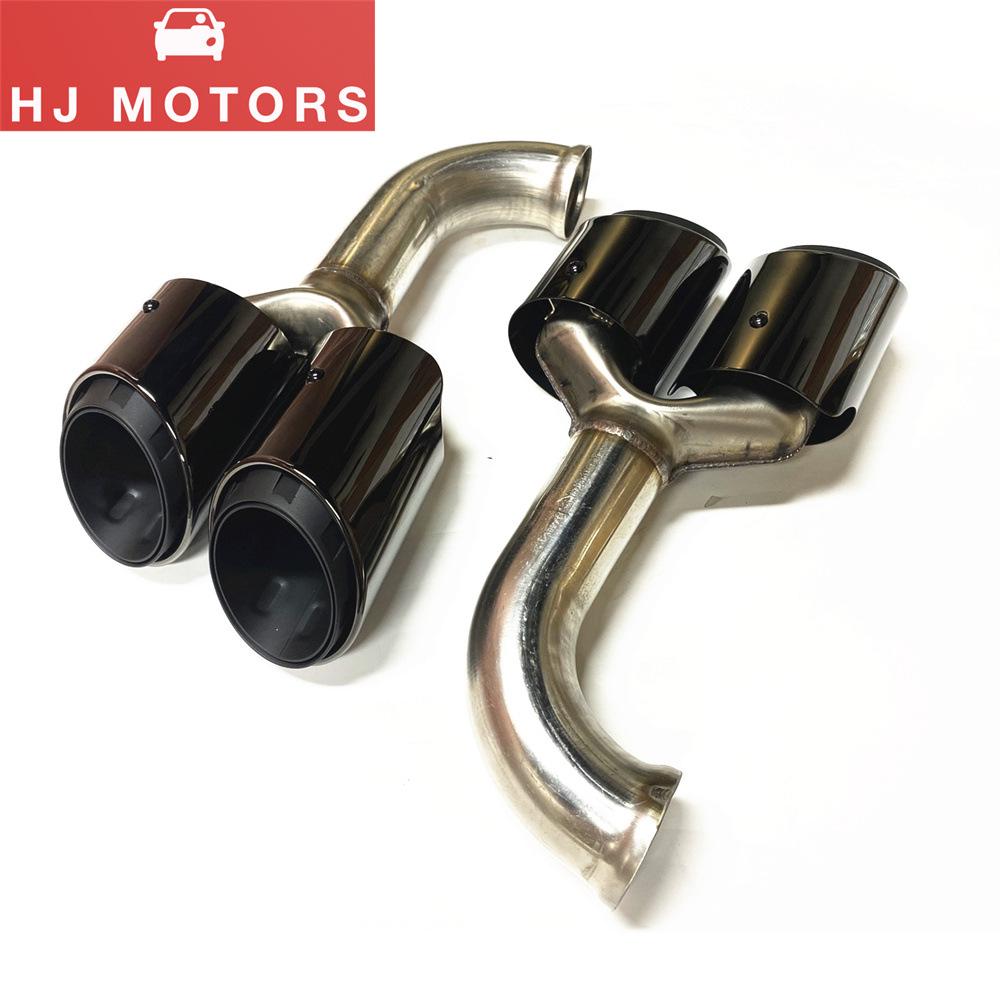 Universal Carbon Fiber Muffler Tailpipe for 2011-2014 Porsche Cayenne V6