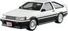 AOSHIMA Initial D Wataru Akiyama AE86 Levin Scale Plastic Model No.13 1/24