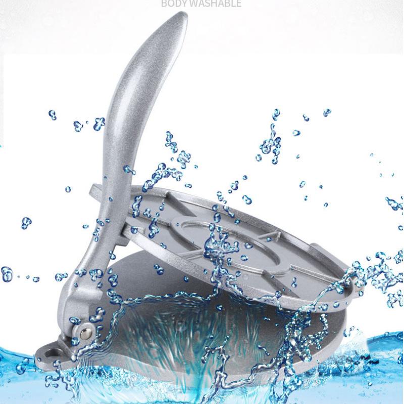 1 шт. Пресс для тортильи с ручкой из алюминиевого сплава, ручной антипригарный инструмент для прессования кукурузного мяса и теста, кухонные принадлежности для приготовления пищи