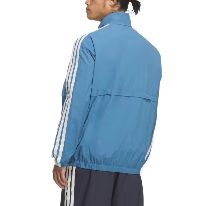 adidas Куртки Мужские Темно-синие С воротником-стойкой Умеренные Другие KR2522