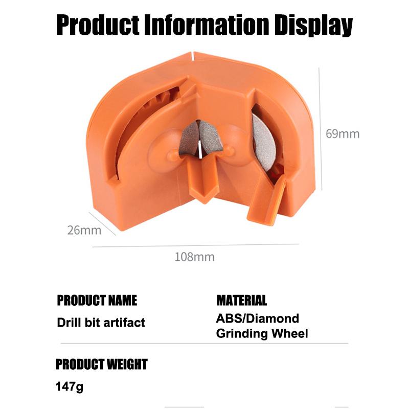Быстрая заточка сверл Электрическая ударная дрель Заточка ножей для быстрорежущей стали Твердосплавные спиральные сверла Кобальтовые сверла