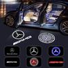 2 шт. HD Приветственные огни на двери автомобиля для Mercedes Benz E-class C-class A-class B-class GLB GLC GLE Amg Логотип Проектор Лампа Декор автомобиля